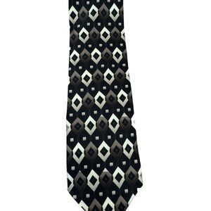 Harve Bernard Tie Men's‎ Silk Geometric Tie